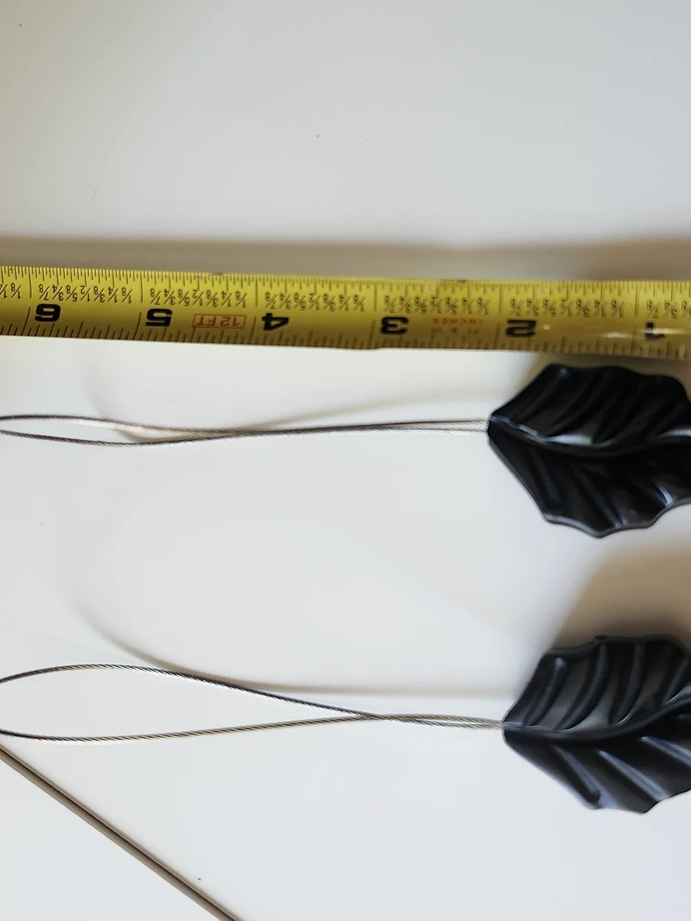 2 Magnetic Leaf Curtain Tiebacks